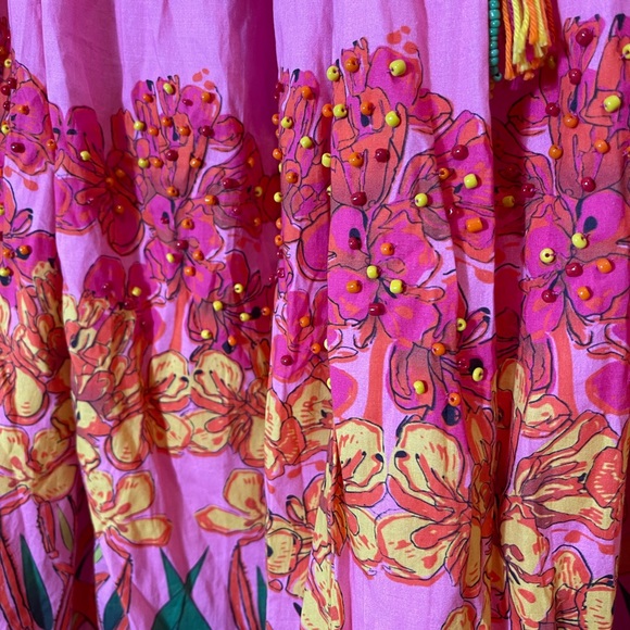 New Anthropologie x Roopa Pemmaraju Embroidered Midi Skirt - Picture 7 of 9